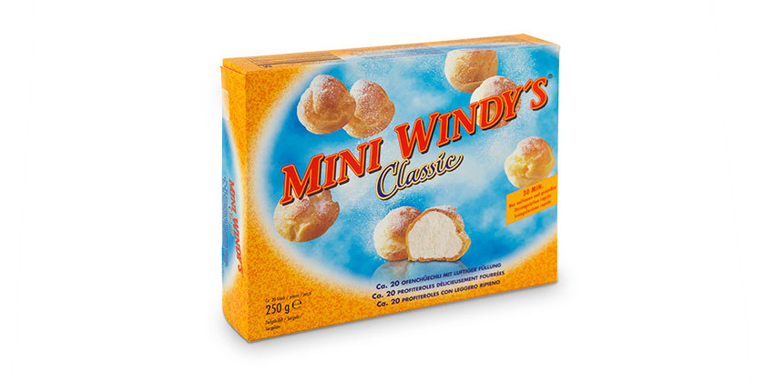 Avec «Mini Windy’s», Delico lance le premier mini-dessert surgelé en Suisse. Un article encore et toujours disponible sur le marché. Différentes représentations générales pour des spécialistes des produits congelés complètent la gamme de produits.