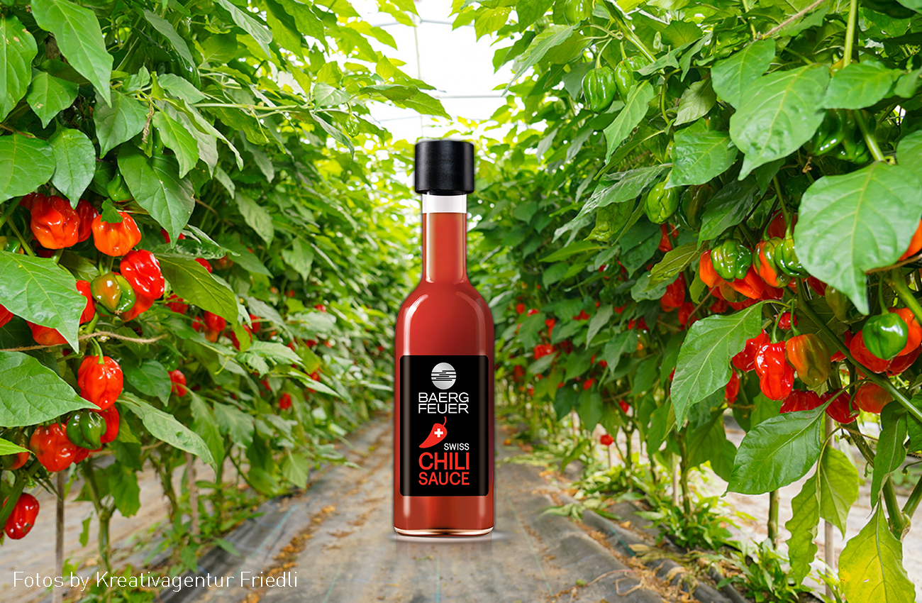 The first 100-percent Swiss chilli sauce is here!